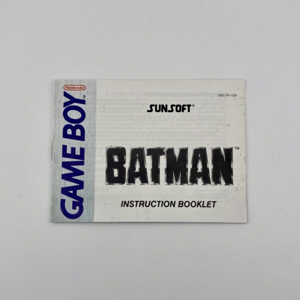 Jeu Nintendo Gameboy "Batman : The Video Game" – Image 2