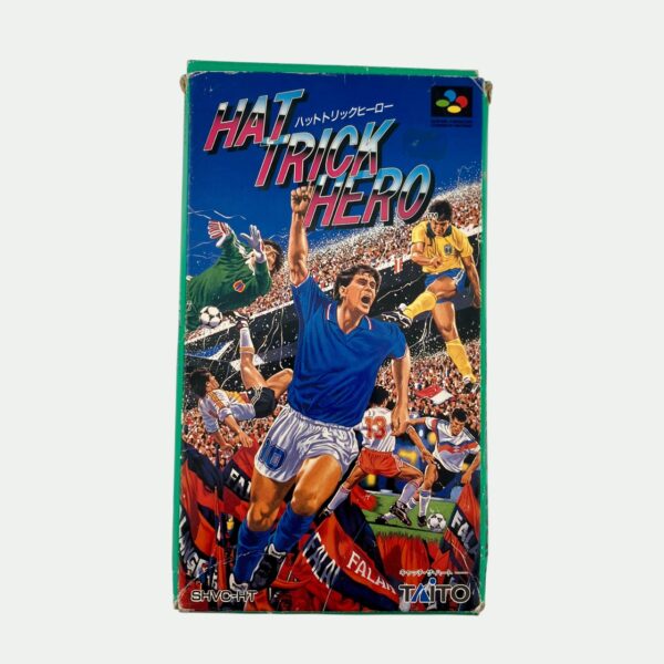 Jeu Super Nintendo (Famicom) "Hat Trick Hero"