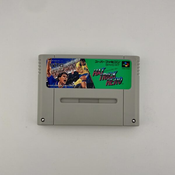 Jeu Super Nintendo (Famicom) "Hat Trick Hero" – Image 3