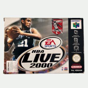 Jeu Nintendo 64 "Live NBA 2000"