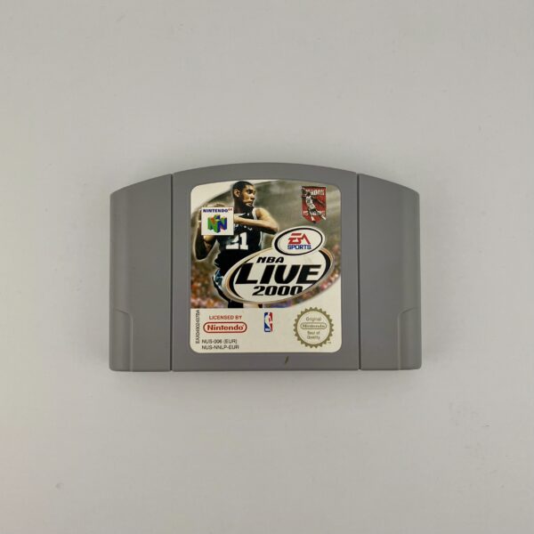 Jeu Nintendo 64 "Live NBA 2000" – Image 2
