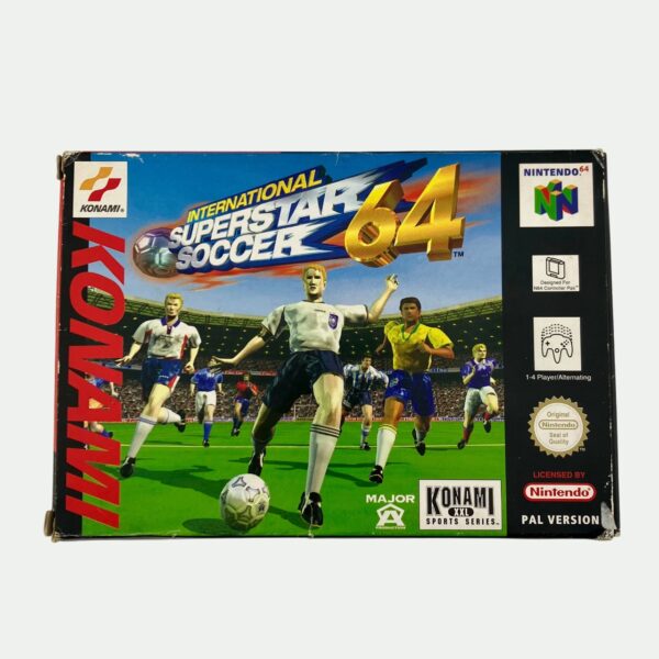 Jeu Nintendo 64 "International Superstar Soccer 64"