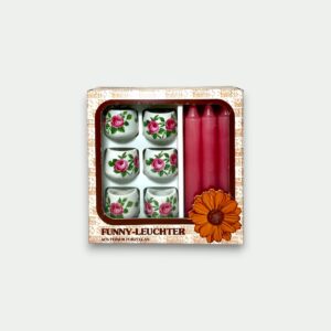 Coffret mini bougeoir West Germany