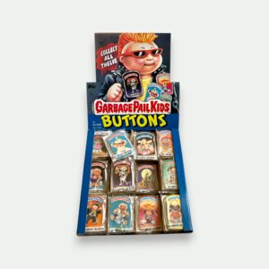 Badges "Garbage Pail Kids" (Les Crados)