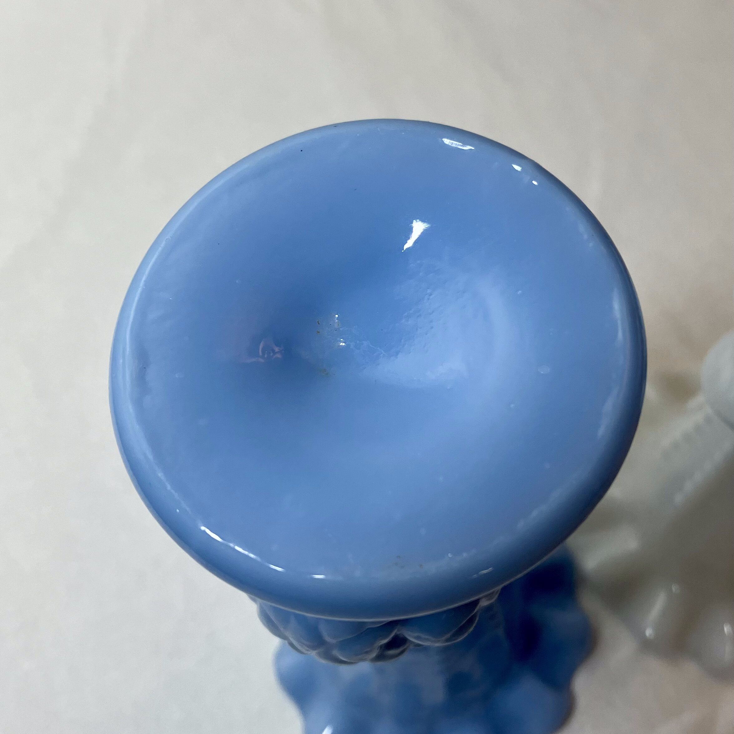 Lot de 2 vases en opaline de foire – Image 6