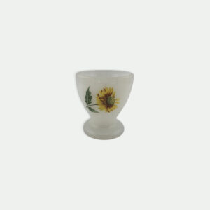 Coquetiers en opaline blanc (1)
