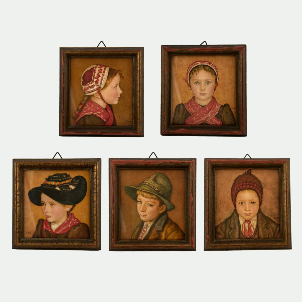 Portraits d'enfants suisses (Ribaupierre)